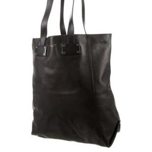 Rag & Bone Black Hunter Leather Tote Bag